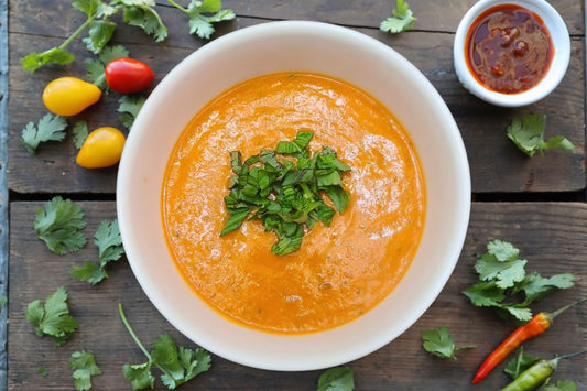 (VG)Creamy Fire-Roasted Tomato Soup